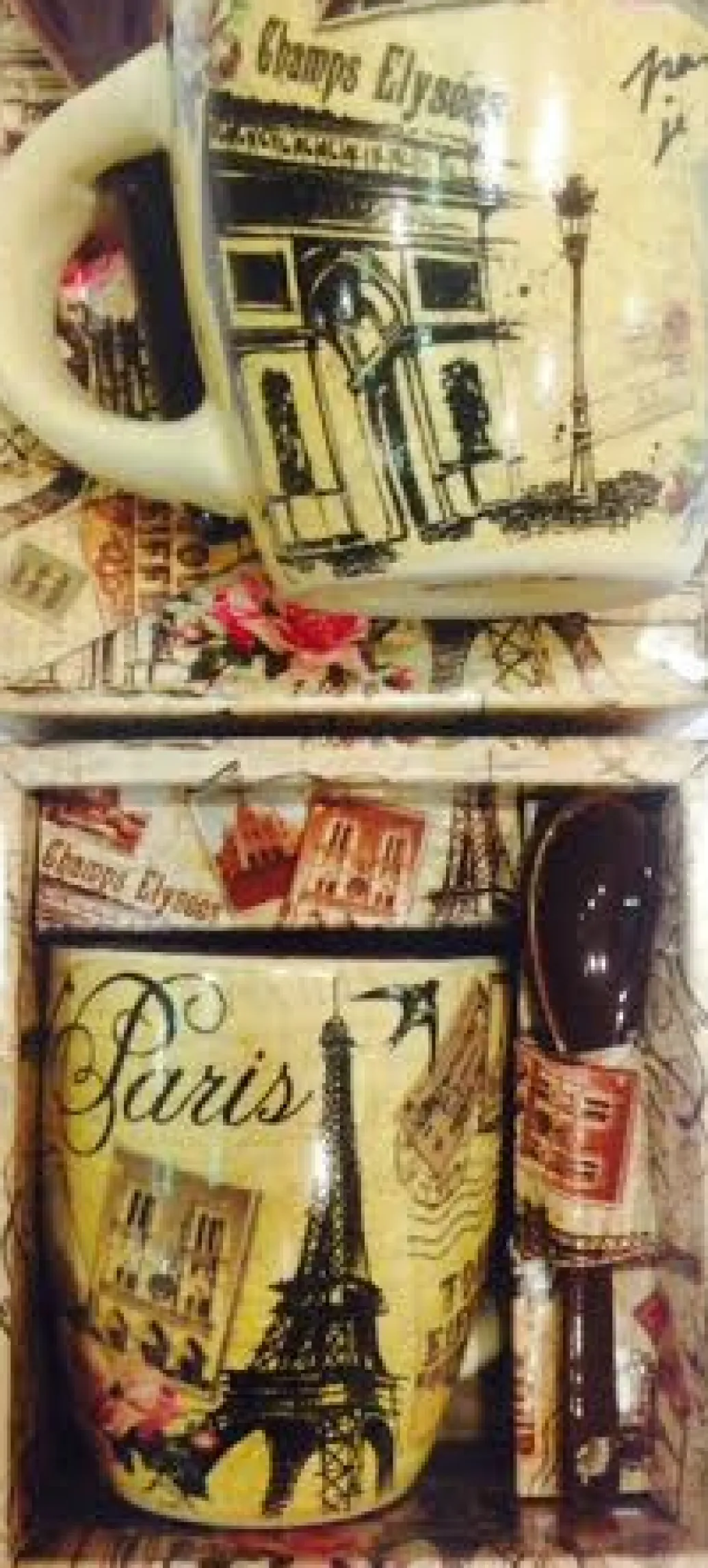 Tasse Souvenir de Paris vintage