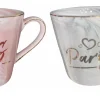2 Tasses Paris marbré