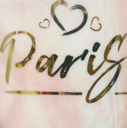 2 Tasses Paris marbré