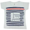 Tee shirt Paris France Tour Eiffel Tricolore
