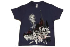 Tee shirt Paris "Directions multiplaque"