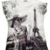 Tee shirt "3D souvenir Paris" Tour Eiffel