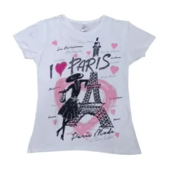 Tee shirt  "La dame habillée en noir"