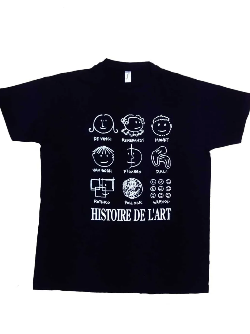 Tee shirt souvenir "HISTOIRE DE L'ART"