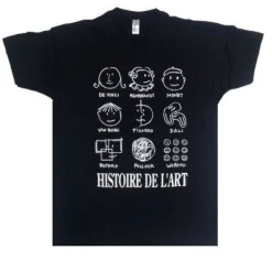 Tee shirt souvenir "HISTOIRE DE L'ART"