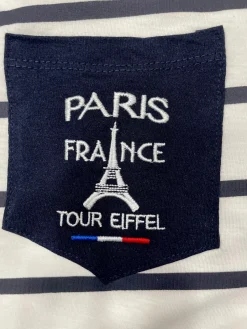 Tee shirt Tour Eiffel France brodé