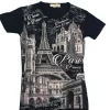 Tee shirt Tour Eiffel Paris "Le Charme de la France"