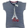 Tee shirt Tour Eiffel Sekin marin