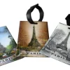 Étiquette à baguage souvenir de Paris