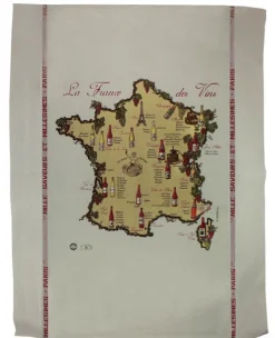 Torchon la France des vins