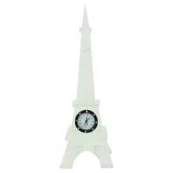 Tour Eiffel cristal avec horloge intégrée