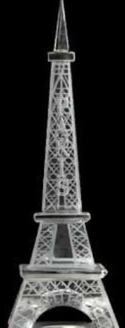 Tour Eiffel en verre