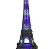 Tour Eiffel LED scintillante FULL couleurs batterie Lithium rechargeable