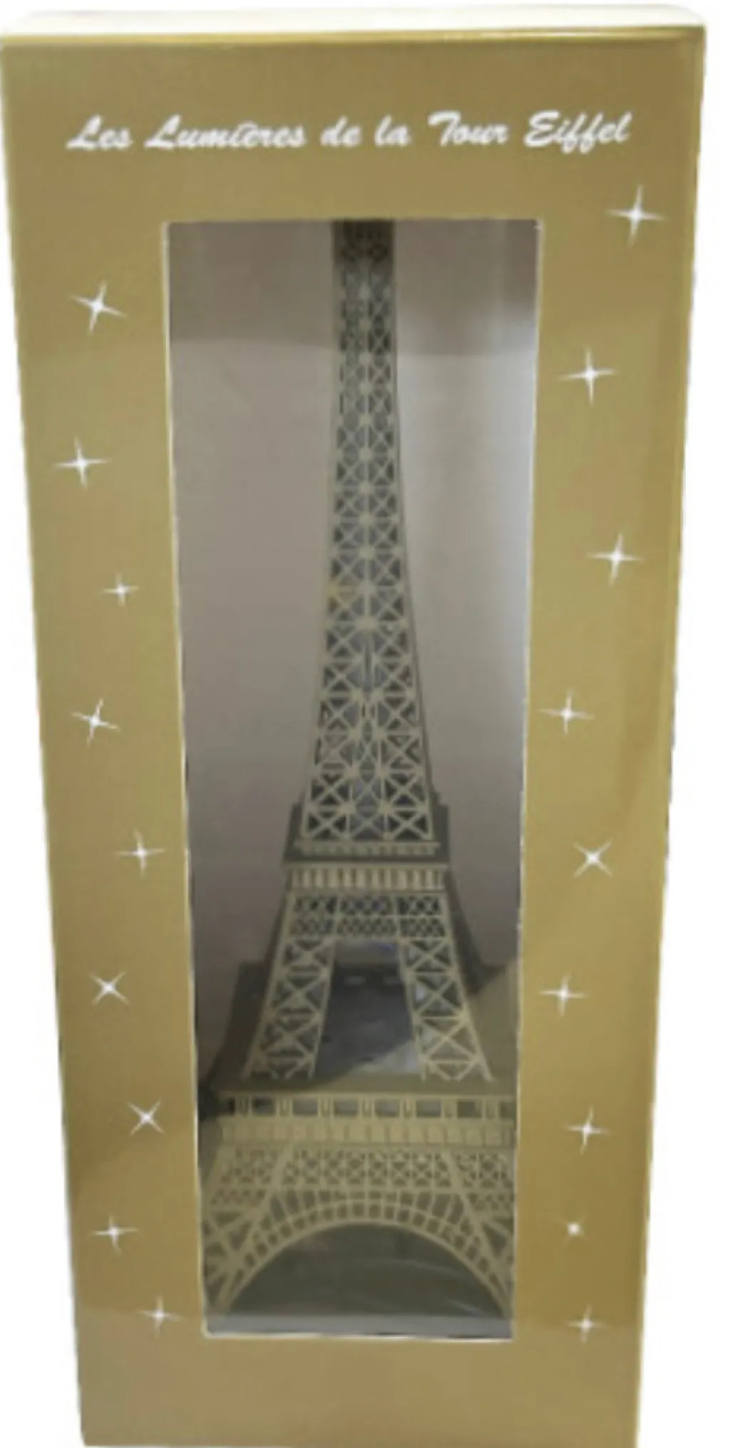 Tour Eiffel LED scintillante FULL couleurs batterie Lithium rechargeable