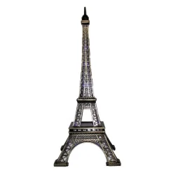 Tour Eiffel lumineuse et scintillante - 6 couleurs LED