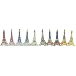 Tour Eiffel strass multicolore