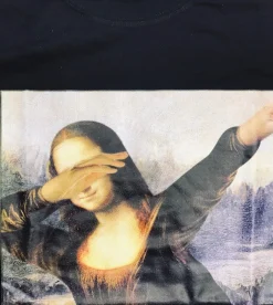 T-shirt La Joconde Dab Mona Lisa Dabbing danse