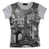T-shirt Paris Montmartre blanc