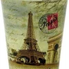 Verre à shot monuments de Paris sépia