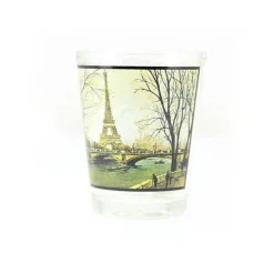Verre à shot peinture de Paris