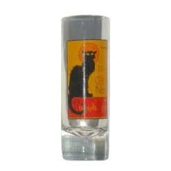 Verre à shot tube La Tournée du Chat noir